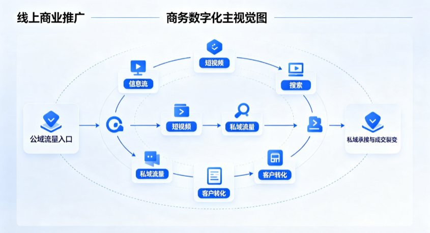 织金县线上商业推广怎么做？全域流量闭环搭建与低成本转化实战指南